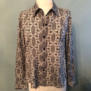 Pendleton silk blouse NWOT